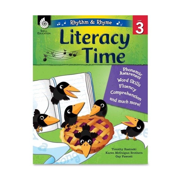 Shell Education Teacher Created Materials Teaching Aid, Rhythm & Rhyme, Literacy Time, GR 3 SHL51339 - main